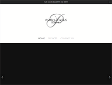 Tablet Screenshot of poshnailsandmore.com